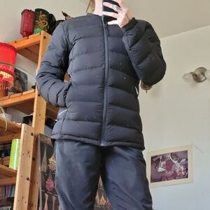 Vallier Ilosa Light Down Puffer Black Jacket - S